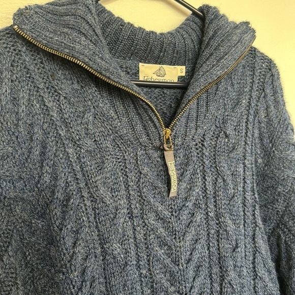 Men's Fisherman out of Ireland 100% New wool sweater - Picture 2 of 6